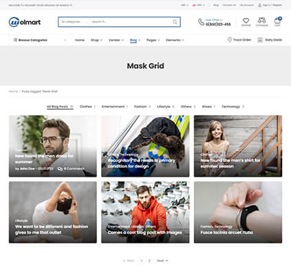 Blog Mask