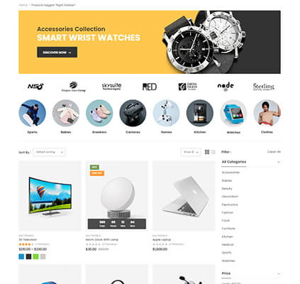 Shop Right Sidebar